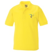 Henry Bloom Noble - Embroidered Polo - Yellow